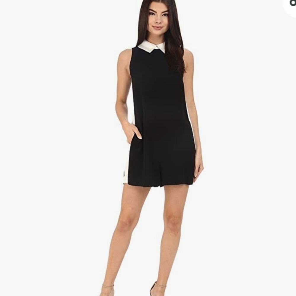 Rachel Zoe| Josette Romper Black/White | Size 4